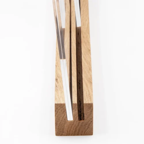 Portafoto multiplo in acrilico e legno