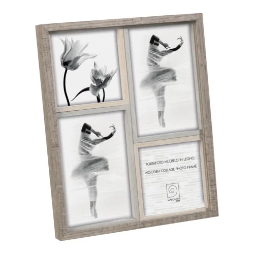 Cornice multipla in legno