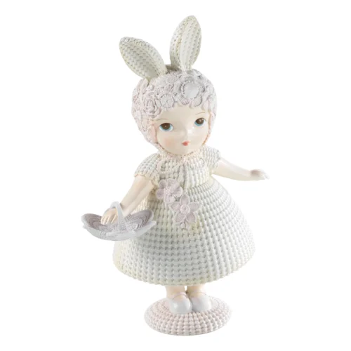 Figura bambina in resina