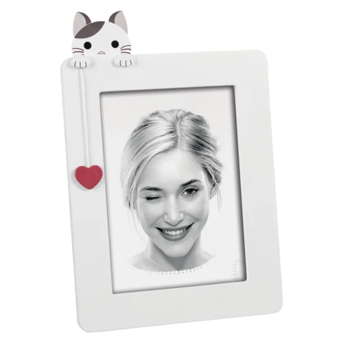 Cornice portafoto in MDF laccato 13 x 18 cm
