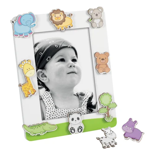 Cornice portafoto in MDF laccato 13 x 18 cm