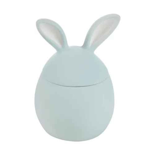 Barattolo in ceramica H. 12,5 cm Verde