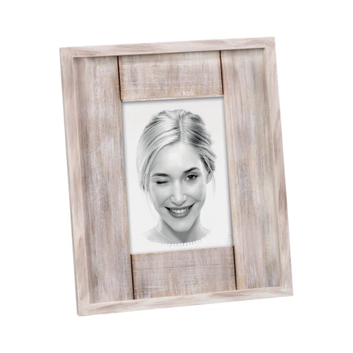 Portafoto in legno 13 x 18 cm noce