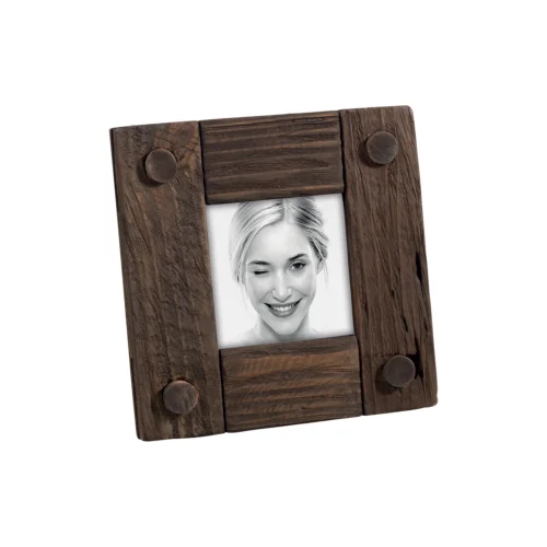 Portafoto in legno riciclato