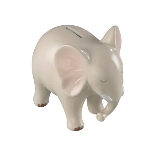 Salvadanaio elefante in ceramica