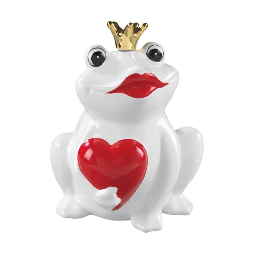 Salvadanaio rana in ceramica