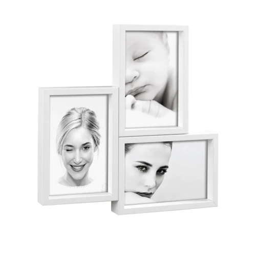 Portafoto triplo cornice multipla in MDF