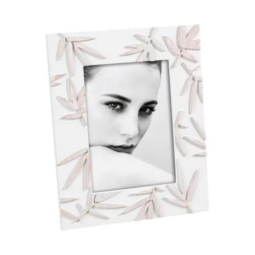 Portafoto in MDF 13 x 18 cm bianco