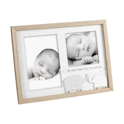Portafoto doppio cornice multipla in MDF