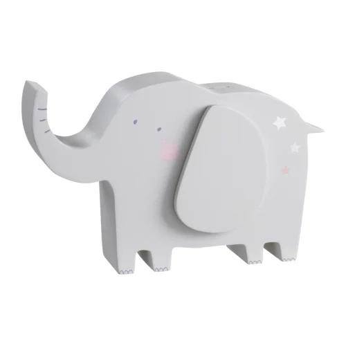 Salvadanaio elefante in MDF