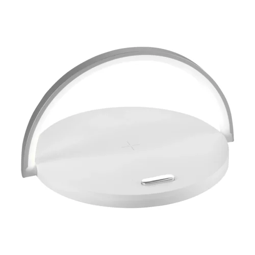 Lampada LED con wireless charger