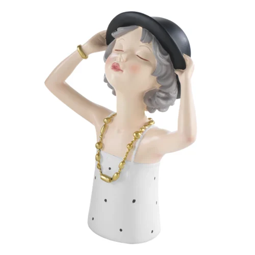 Figura bagnante in resina