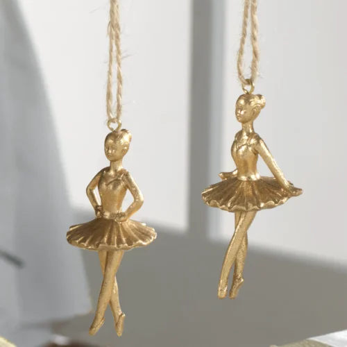 Set 4 ballerine in resina