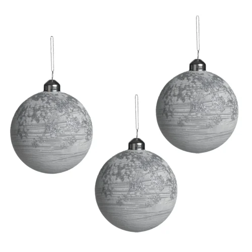 Set di 6 palle in vetro ⌀ 8 cm