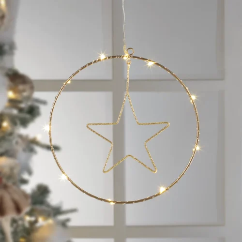 Decorazione LED stella ⌀ 21 cm