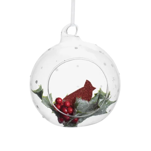 Set di 3 palle in vetro ⌀ 10 cm
