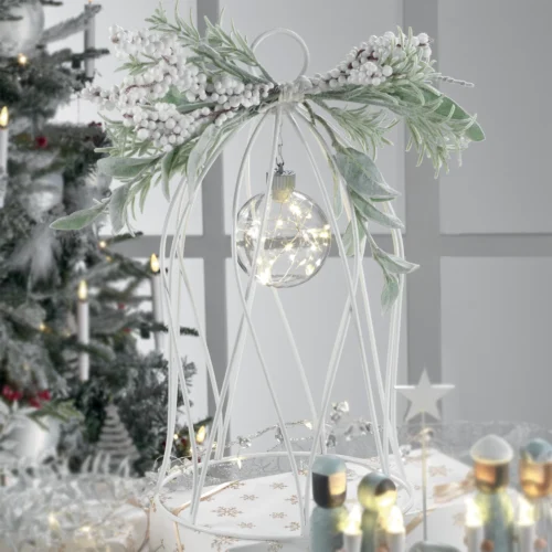 Campana LED in filo di metallo