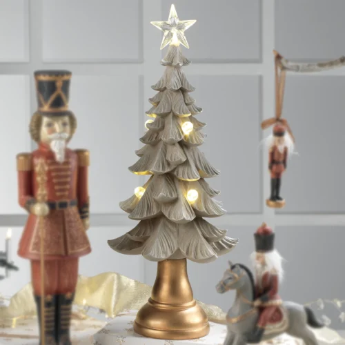 Albero LED abete in resina
