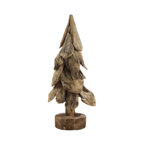 Abete in legno naturale H. 54 cm