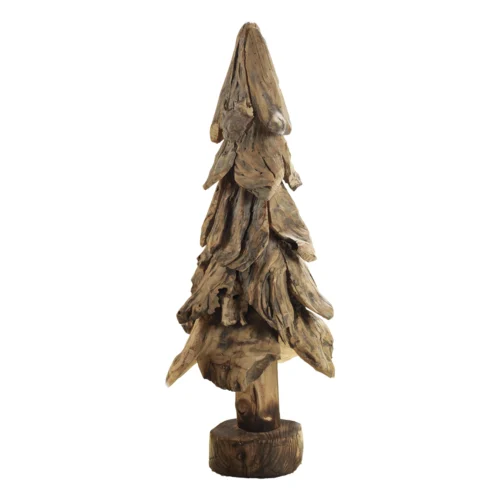 Abete in legno naturale H. 73 cm