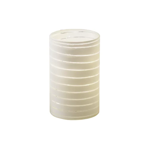 Bicchiere LED in vetro H. 14 cm