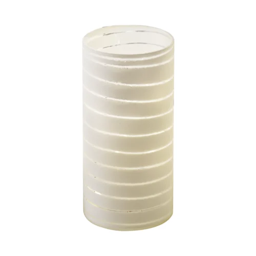 Bicchiere LED in vetro H. 18 cm