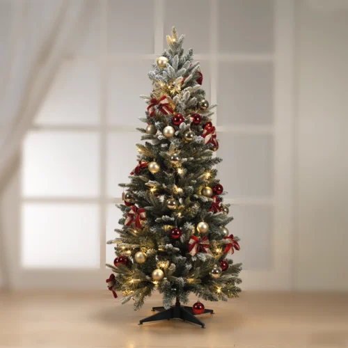 Abete pop up con 100 LED H. 150 cm