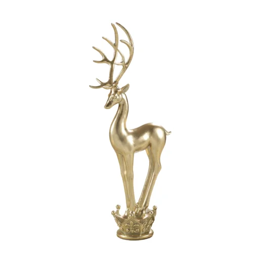 Renna in resina H. 46,5 cm