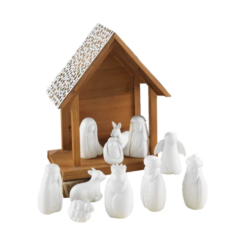 Set presepe con statuine