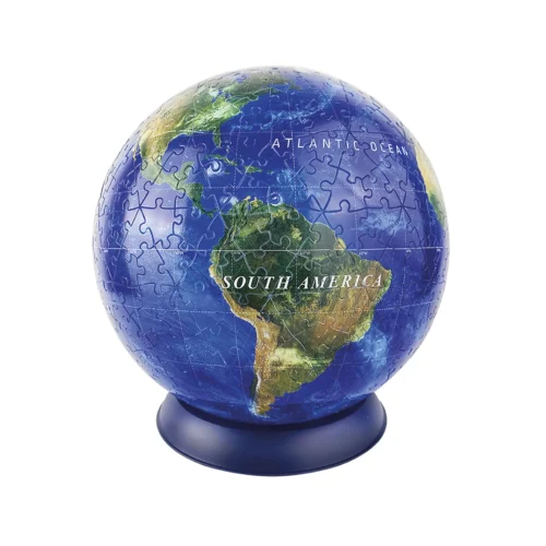 Mappamondo puzzle 3d