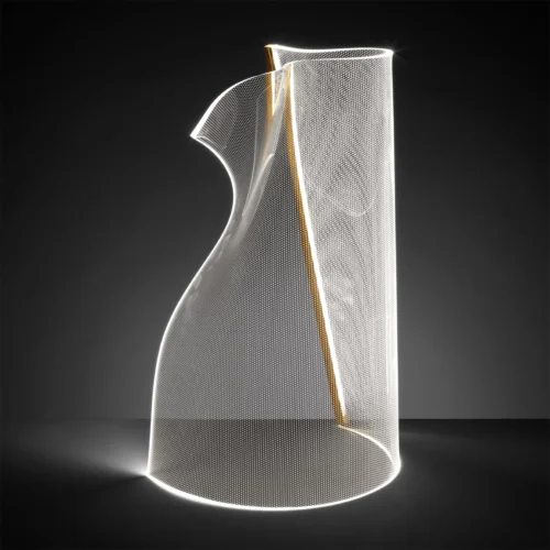 Lampada LED H. 44 cm da tavolo