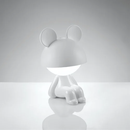 Lampada LED ricaricabile H. 26 cm in abs