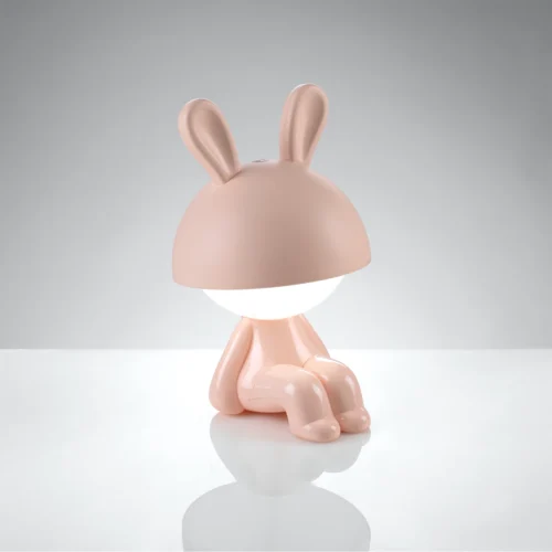 Lampada LED ricaricabile H. 26 cm in abs