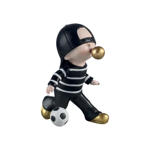 Figura baby giocatore di calcio in resina