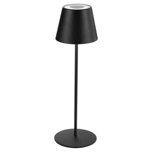 Lampada LED ricaricabile in metallo e pe
