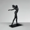 Figura ballerina in resina