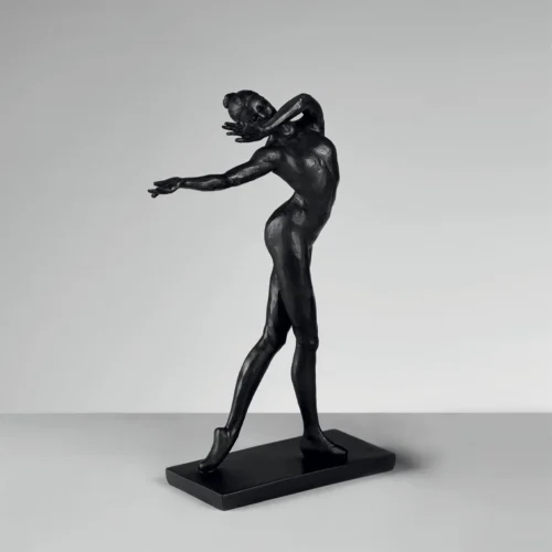 Figura ballerina in resina