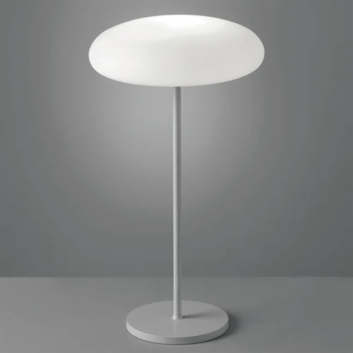 Lampada LED ricaricabile in metallo H. 33 cm