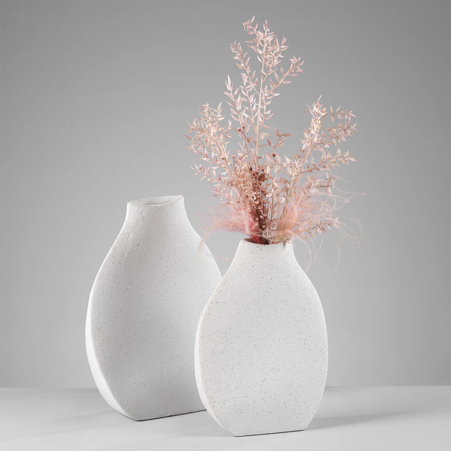 Vaso H. 35 cm in ceramica