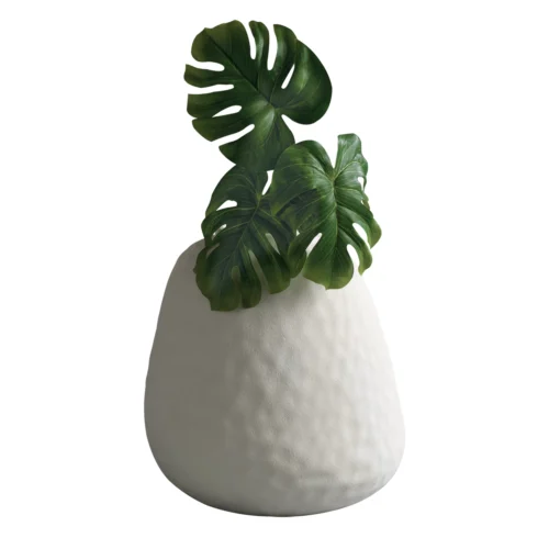 Vaso H. 22 cm in ceramica
