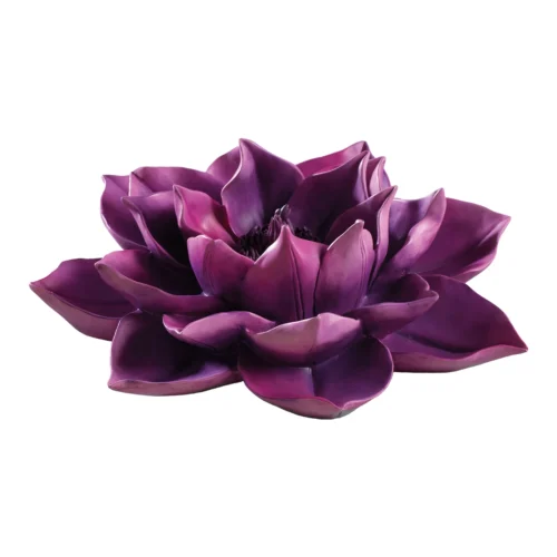 Decorazione ⌀ 36 cm fiore in resina da tavolo e da parete