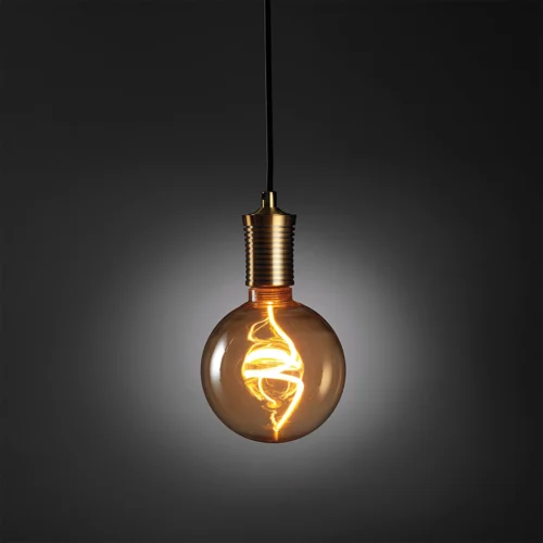 Lampadario LED sospensione in vetro