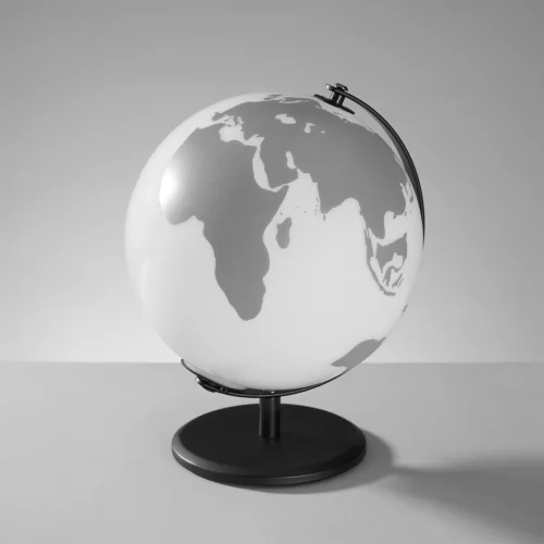 Mappamondo LED ricaricabile illuminato ⌀ 20 cm