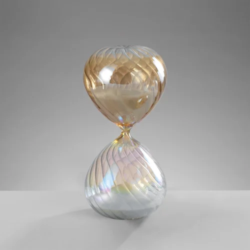 Clessidra in vetro da 90 minuti H. 30 cm