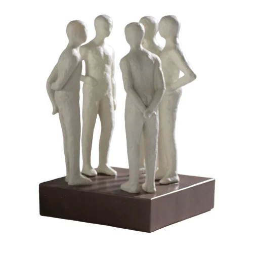 Figura figure in resina